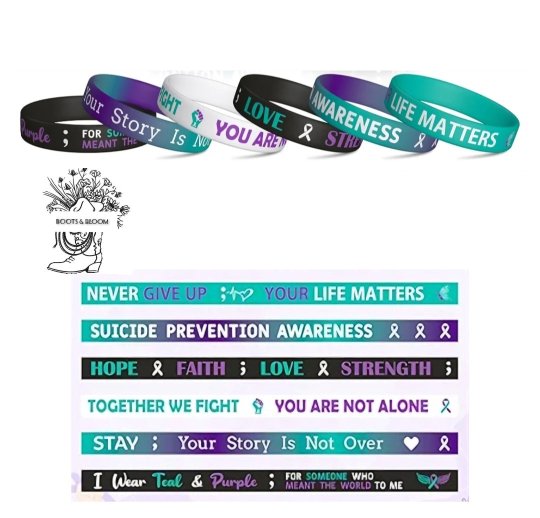 Suicide Awareness Bracelets