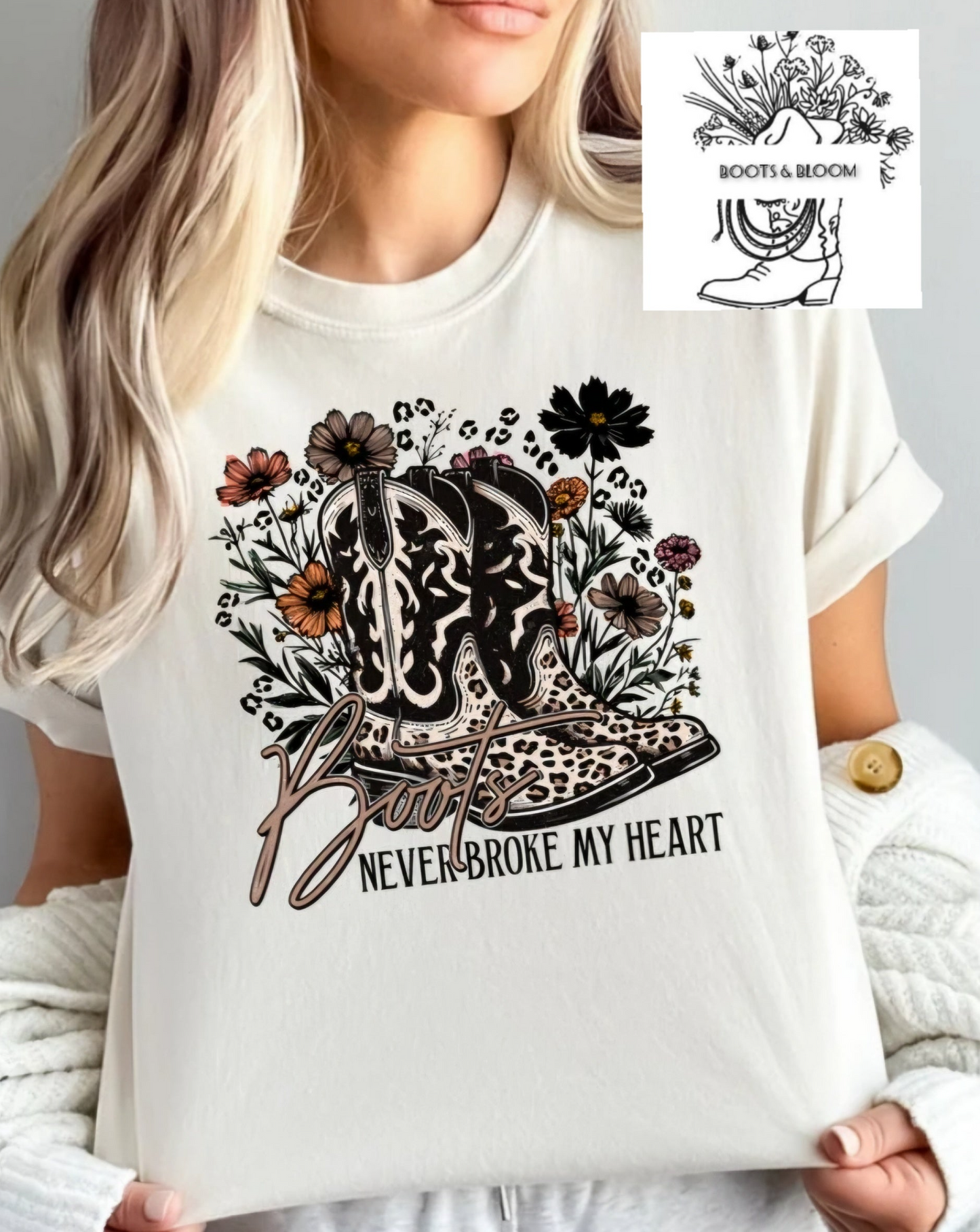 Boots Never Broke My Heart Shirt